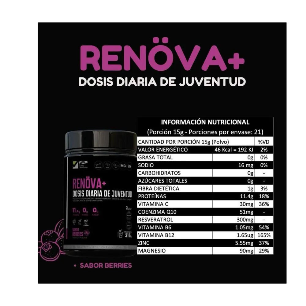 Pack 2 Meses Colágeno Renova +2 Shaker Gratis